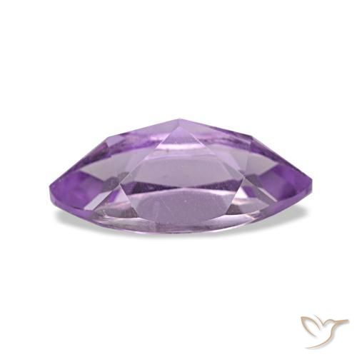 Amatista Violeta vívido natural de 1.04 ct, Marquesa, VVS