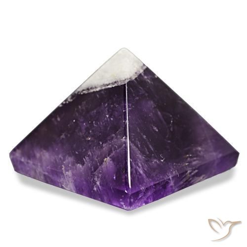 Amatista violeta medio natural de 85,83 ct, cuadrado, opaco
