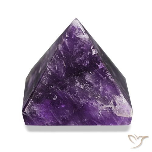 Amatista Violeta oscuro natural de 112.08 ct, Cuadrado, Opaco