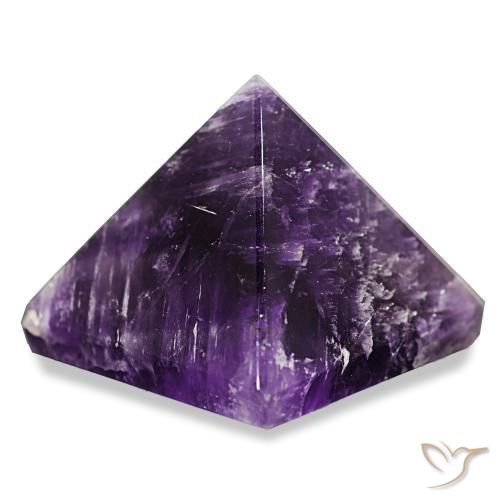 Amatista Violeta oscuro natural de 112.08 ct, Cuadrado, Opaco