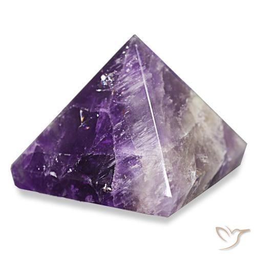 Amatista Violeta intenso medio natural de 111.36 ct, Cuadrado, Opaco
