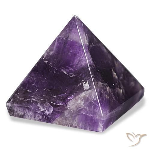 Amatista violeta intenso medio natural de 120,37 ct, cuadrado, opaco