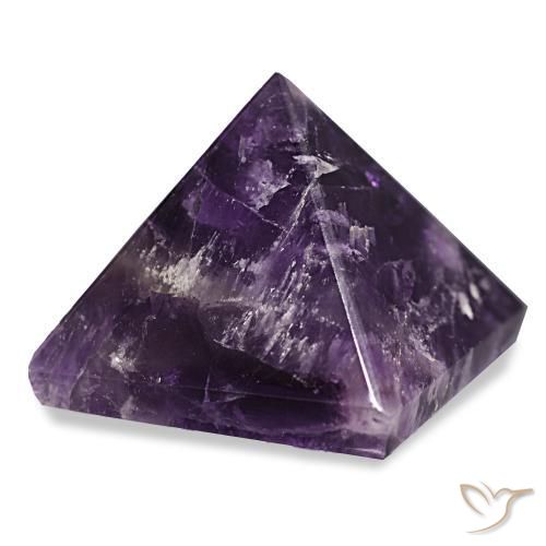 Amatista Violeta oscuro natural de 98.38 ct, Cuadrado, Opaco