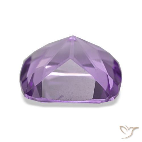 Amatista violeta natural de 3,60 ct, corte cojín, VVS-VS