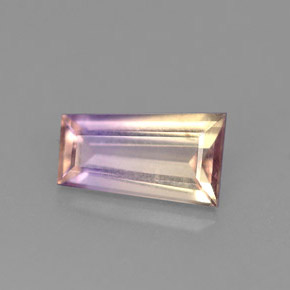 ametrino Bicolor natural de 1.06 ct, Forma elegante, VS