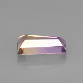 ametrino Bicolor natural de 1.06 ct, Forma elegante, VS