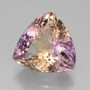 ametrino Bicolor natural de 6.93 ct, Trillón, VVS