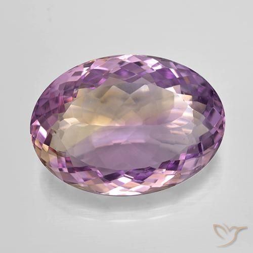 13.95ct Natural Bicolor Ametrino, Ovalada, VVS
