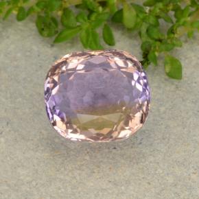 ametrino Bicolor natural de 4.63 ct, Corte Óvalo, VVS