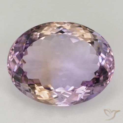 20.51ct Natural Bicolor ametrino, Ovalada, VVS