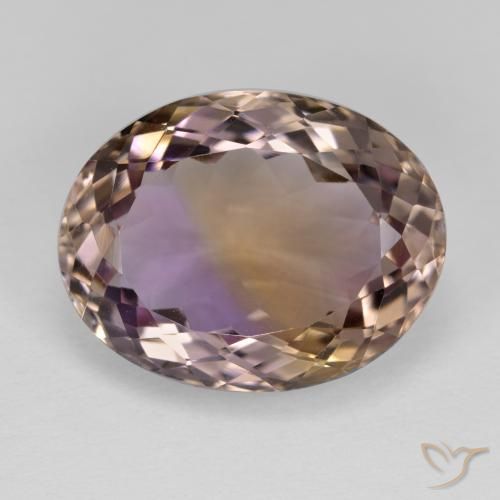 10.39ct Natural Bicolor ametrino, Ovalada, VVS