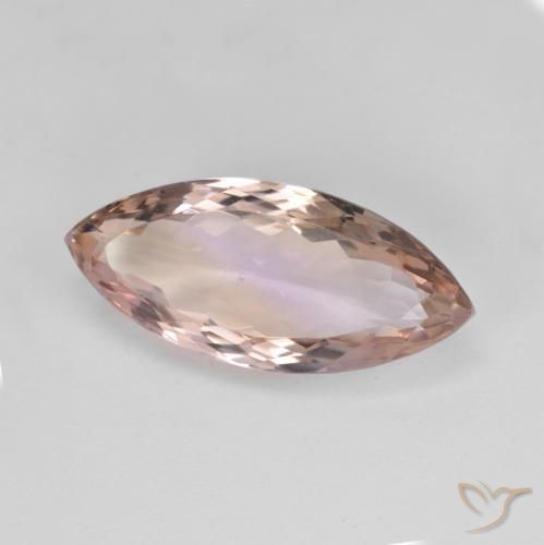 Ametrino Bicolor natural de 7.52 ct, Marquesa, VS