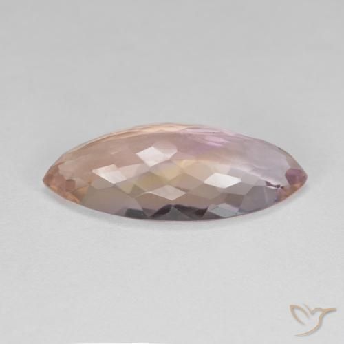 Ametrino Bicolor natural de 7.52 ct, Marquesa, VS