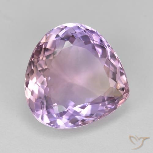 Ametrino Bicolor natural de 10.40 ct, En forma de pera, VVS-VS