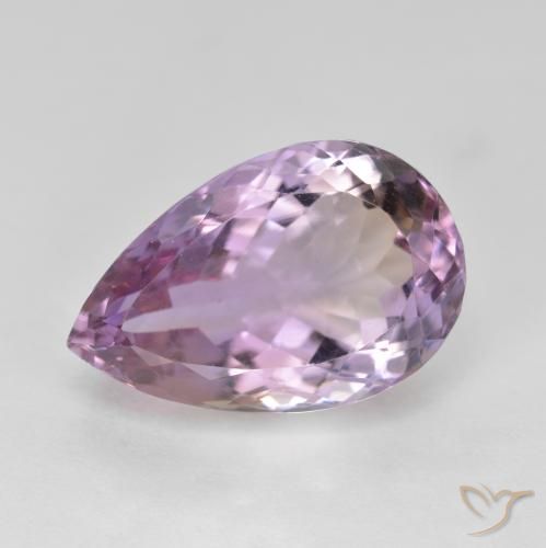 8.50ct Natural Bicolor ametrino, En forma de pera, VS