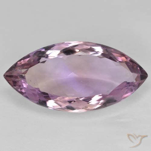 18.23ct Natural Bicolor Ametrino, Marquesa, VS