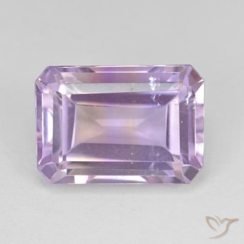 8.43ct Natural Bicolor ametrino, corte esmeralda, VS