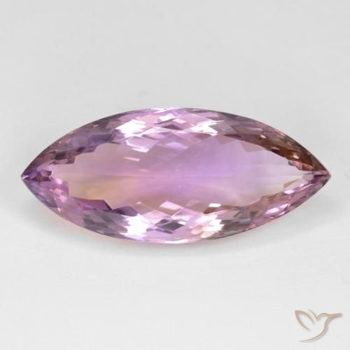 21.45ct Natural Bicolor Ametrino, Marquesa, VS