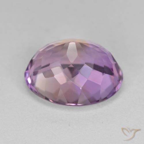 ametrino Bicolor natural de 7.30 ct, Corte Óvalo, VVS