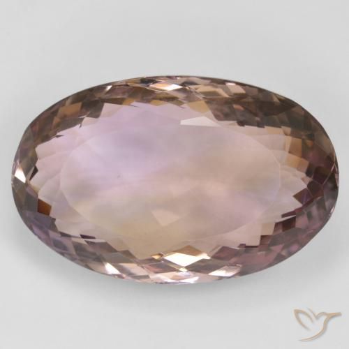 28.88ct Natural Bicolor ametrino, Ovalada, VVS-VS