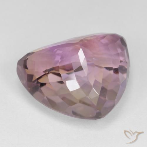 Ametrino Bicolor natural de 20.11 ct, Trillón, VVS