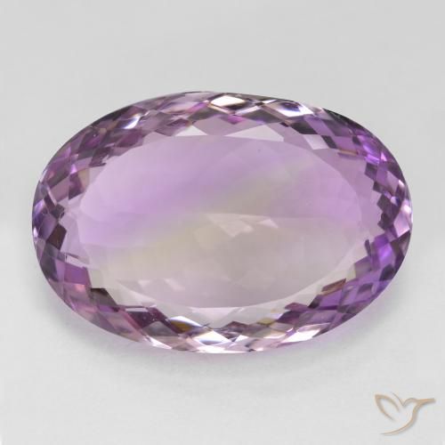 20.00ct Natural Bicolor ametrino, Ovalada, VVS