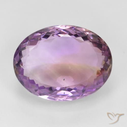 19.63ct Natural Bicolor ametrino, Ovalada, VS