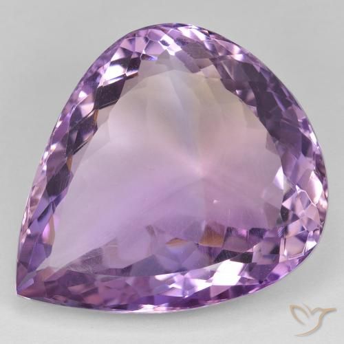 33.36ct Natural Bicolor ametrino, En forma de pera, VVS-VS
