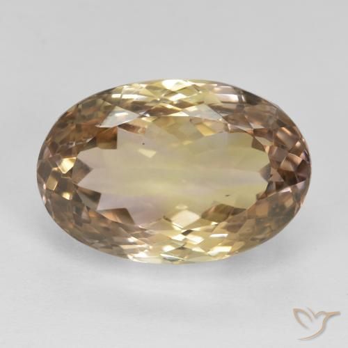 14.06ct Natural Bicolor ametrino, Ovalada, VS