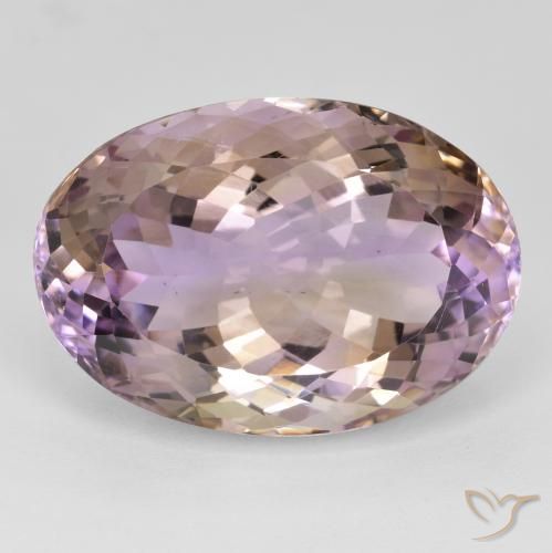 24.19ct Natural Bicolor ametrino, Ovalada, VS