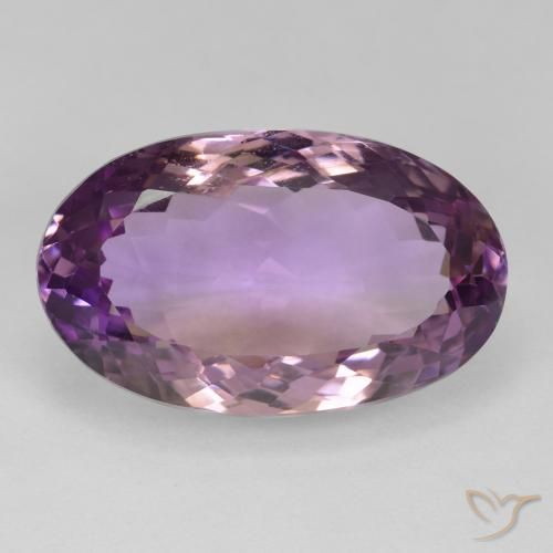 17.98ct Natural Bicolor ametrino, Ovalada, VS
