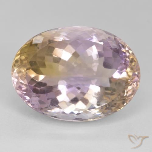 26.19ct Natural Bicolor ametrino, Ovalada, VS