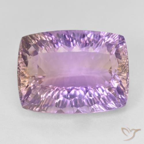 13.49ct Natural Bicolor ametrino, Forma Cojín, VVS