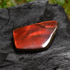 amolita Multicolor natural de 6.67 ct, Forma elegante, Opaco