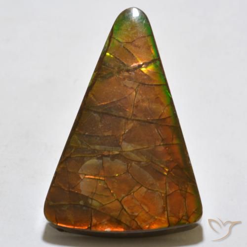 20.44ct Natural Multicolor amolita, Trillón, Opaco