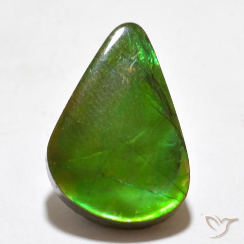 7.77ct Natural Multicolor amolita, Elegante, Opaco