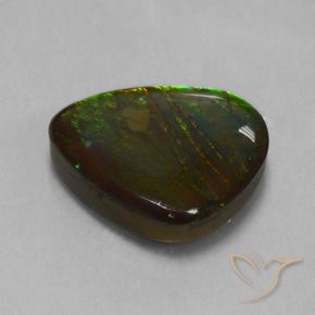 amolita Multicolor natural de 16.74 ct, Elegante, Opaco