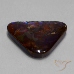 amolita Multicolor natural de 23.63 ct, Trillón, Opaco