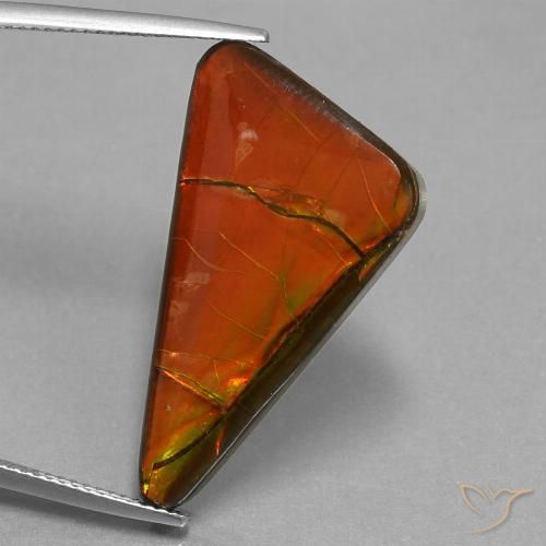 17.93ct Natural Multicolor amolita, Trillón, Opaco