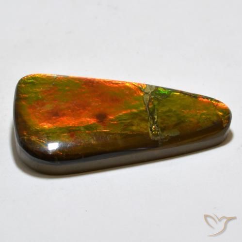 amolita Multicolor natural de 23.02 ct, Elegante, Opaco