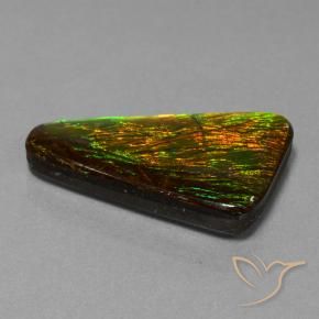 amolita Multicolor natural de 23.06 ct, Elegante, Opaco