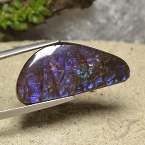 amolita Multicolor natural de 15.94 ct, Elegante, Opaco