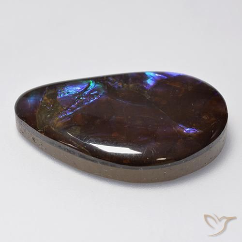 amolita Multicolor natural de 19.21 ct, Elegante, Opaco