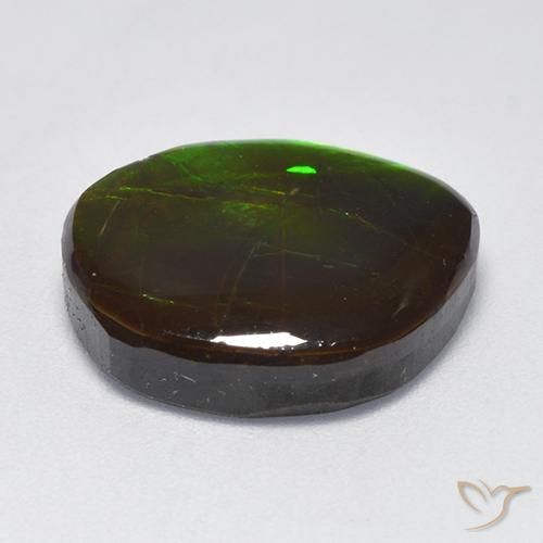 amolita Multicolor natural de 10.26 ct, Elegante, Opaco