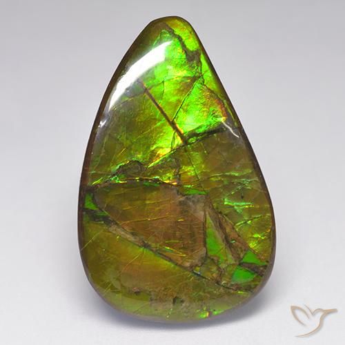 23.14ct Natural Multicolor amolita, Elegante, Opaco