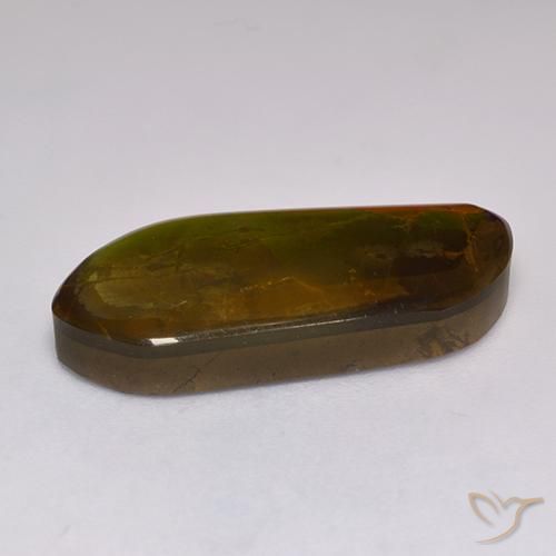 amolita Multicolor natural de 13.43 ct, Elegante, Opaco