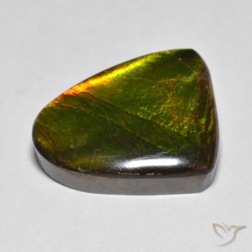 amolita Multicolor natural de 10.20 ct, Elegante, Opaco