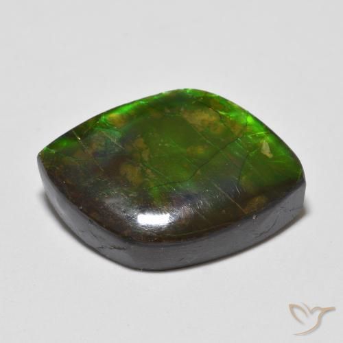 amolita Multicolor natural de 10.24 ct, Elegante, Opaco