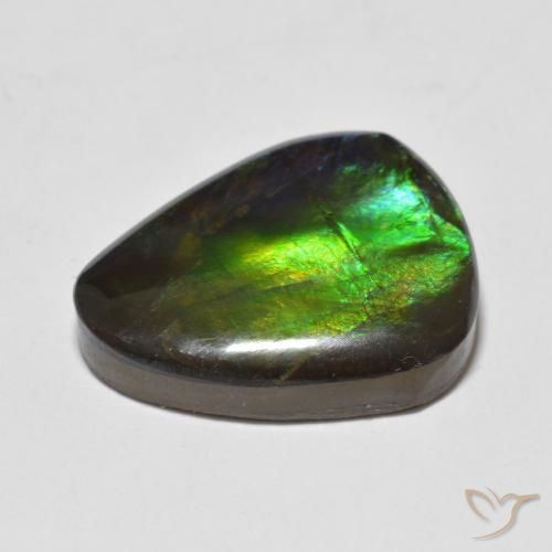 amolita Multicolor natural de 12.93 ct, Elegante, Opaco