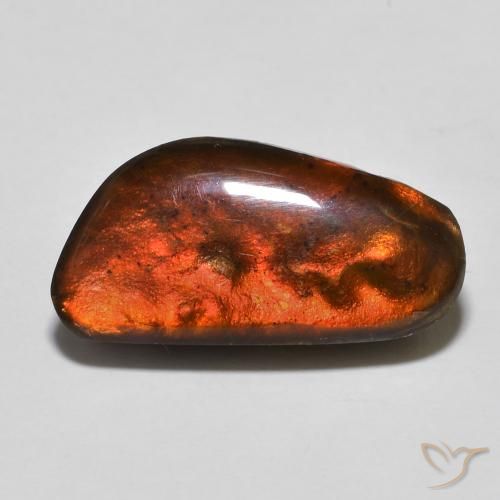 10.53ct Natural Multicolor amolita, Elegante, Opaco